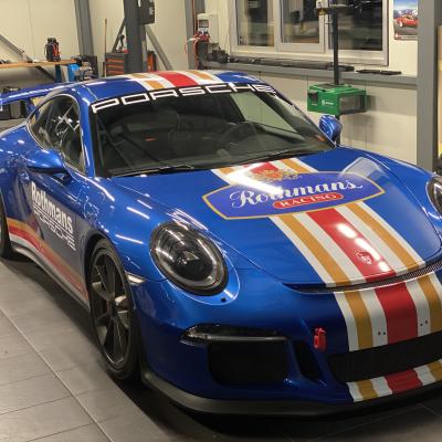 Porsche Fahrzeugfolierung 